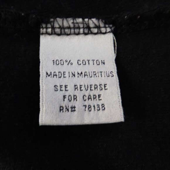 M Mac Rock Fish Midi Dress Womens Black & WhiteHand Printed Cotton Knit Medium - Picture 4 of 6